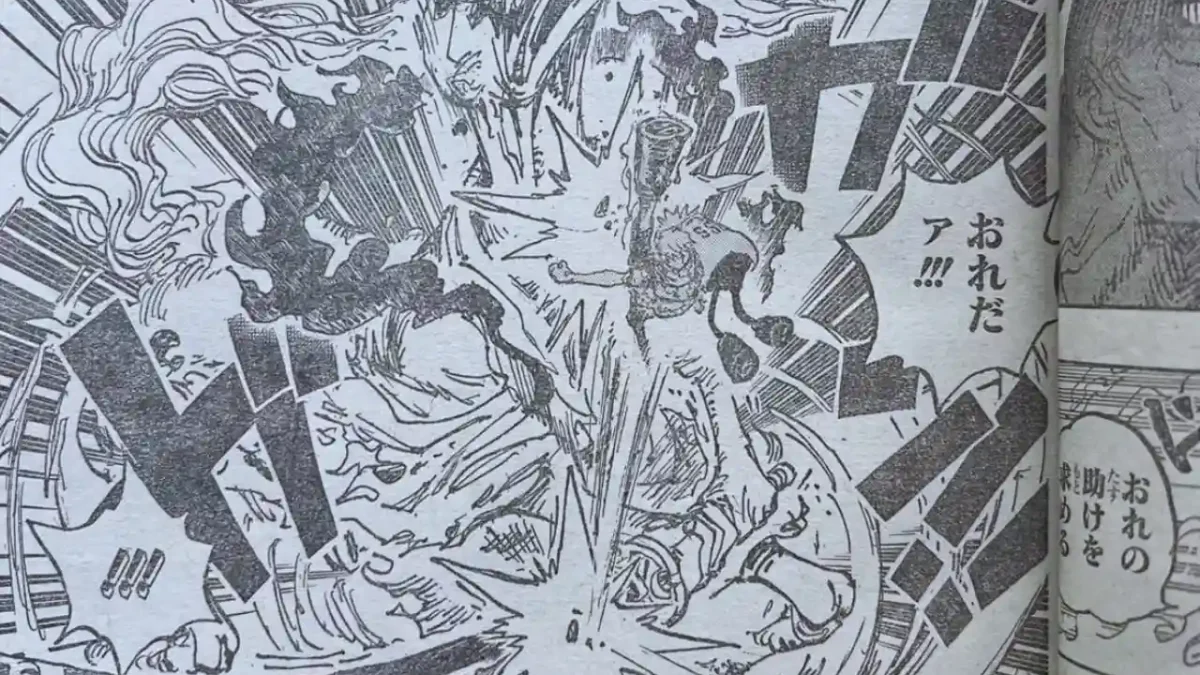Spoiler One Piece Chapter 1113: Adu Kecepatan Tingkat Dewa Antara Sanji Lawan Gorosei Nusjuro!