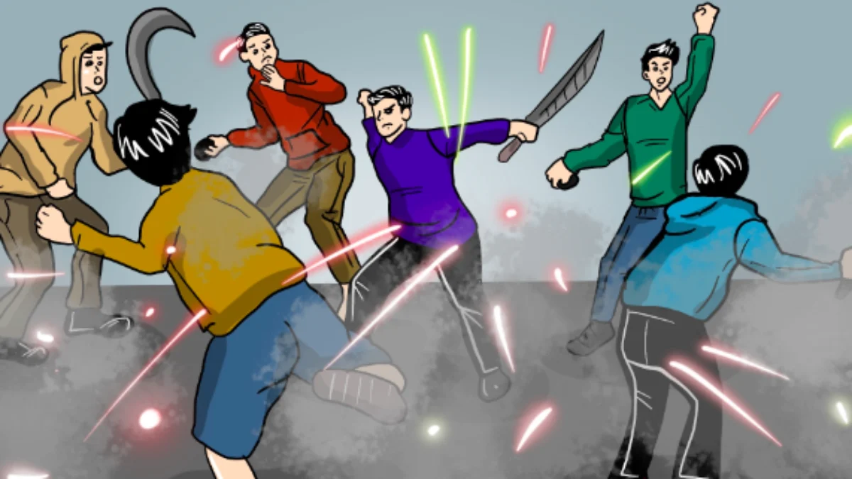 Ilustrasi remaja tawuran/Foto:Istimewa/