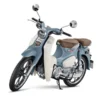 Honda Super Cub C125 dengan warna terbarunya Pearl Cadet Gray.
