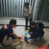 Olah TKP kasus pemuda habisi nyawa teman di Bogor. (dok.humas Polri)