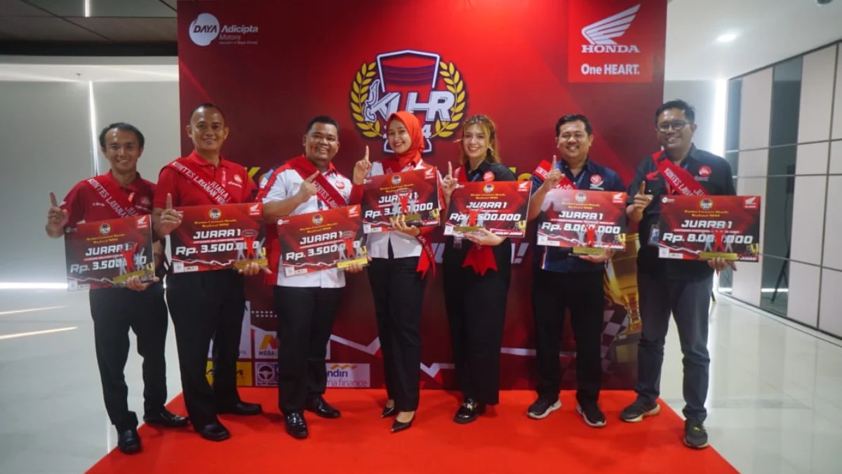 Kontes Layanan Honda Regional Jabar Cetak Para Juara yang Siap Bertanding di Tingkat Nasional Doc. Para Peserta Juara 1 Kontes Layanan Honda Regional 2024 yang siap Melaju Ketahap Nasional (Mong)