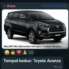 Hadiah Mobil yang dijanjikan oleh MSL untuk membernya.
