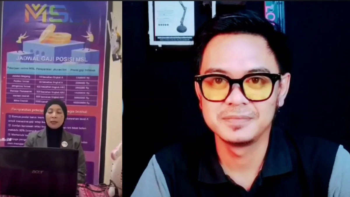 Anggi dari Channel Youtube Anggi Euy membagikan langkah antisipasi bila aplikasi MSL Scam.