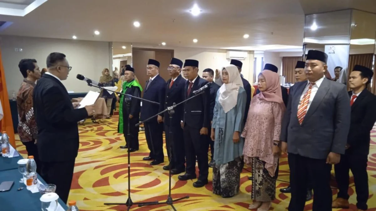 Jelang Pilkda, Panwascam se Kota Banjar Dilantik