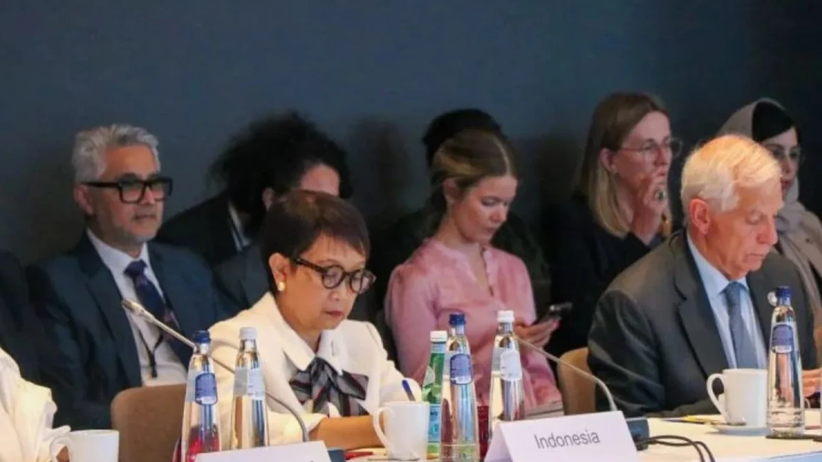 Retno Marsudi Minta Eropa Dukung Solusi Dua Negara untuk Palestina-Israel