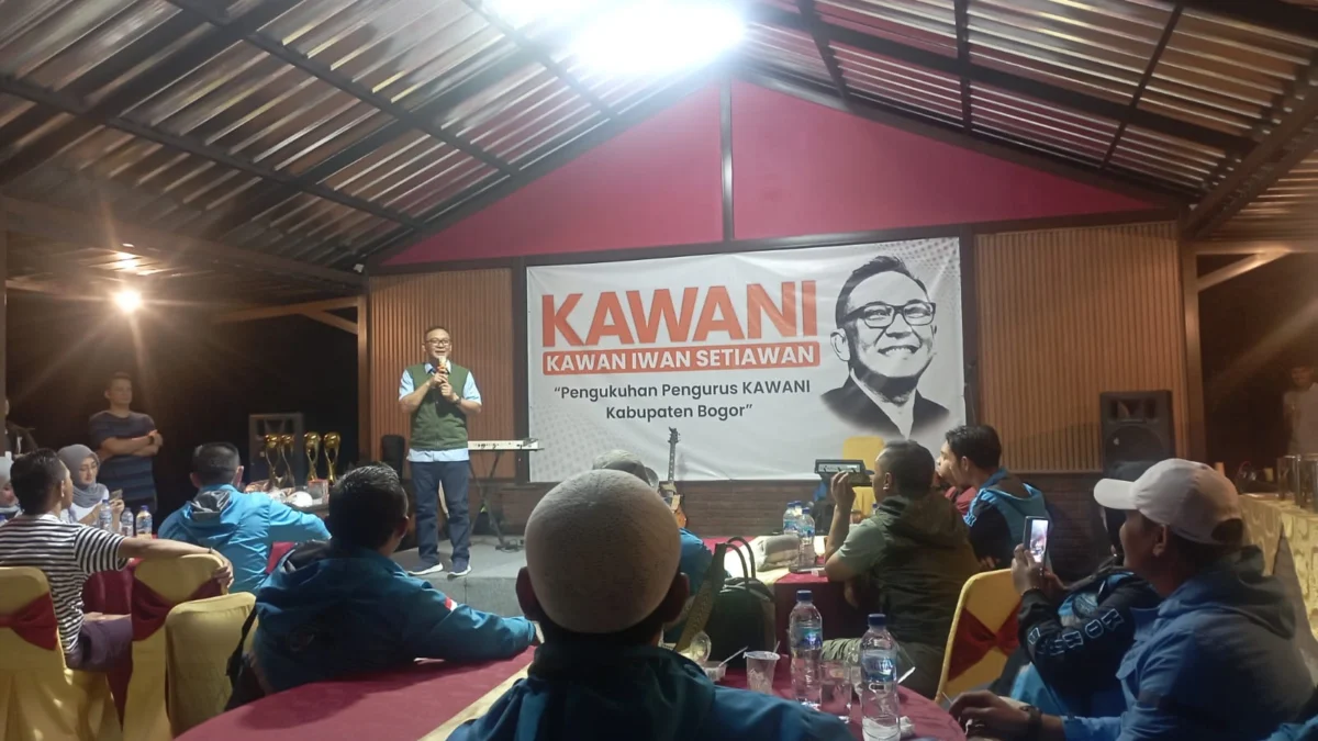 Pengurus Kawani Resmi di Kukuhkan, Iwan Setiawan Pede Jadi Bupati Bogor Kembali