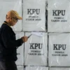 Ilustrasi gudang logistik KPU. Dok (Pandu Muslim/ Jabar Ekspres)