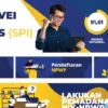 website DJP yang sedang melaporkan kinerja SPT tahunan dari masyarakat.