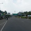 Kondisi arus lalulintas one way arah Bawah. Foto : Sandika Fadilah /Jabarekspres.com
