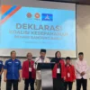 Jelang Pilkada 2024, PDIP dan PKS di KBB Resmi Berkoalisi Partai PKS, PDIP, serta Demokrat di Kabupaten Bandung Barat, resmi berkoalisi. Rabu (8/5) malam. Dok Jabar Ekspres