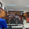 Suasana sidang terdaa putri sumiati alias uti yang melakukan tindakan pembunuhan. Riki Achmad/Jabar Ekspres