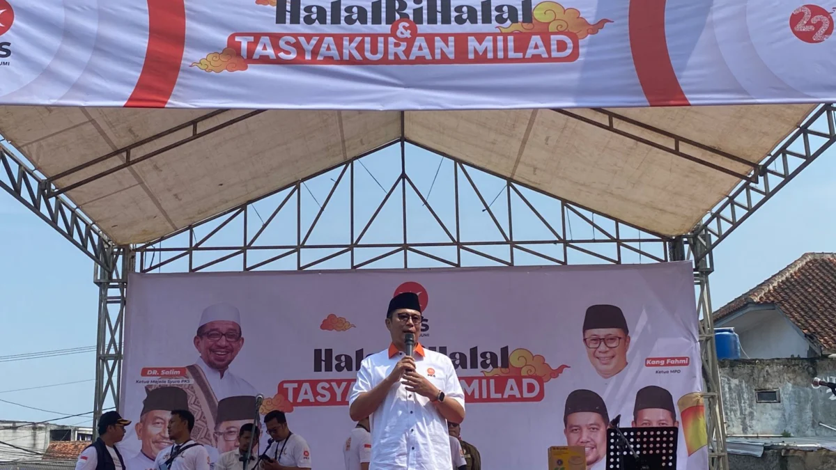Achmad Fahmi kembali didaulat menjadi calon Wali Kota Sukabumi periode 2024-2029 oleh DPD PKS kota Sukabumi. Riki Achmad / Jabar Ekspres
