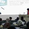 Anggota V BPK RI Ahmadi Noor Supit, menyampaikan progres TLRHP Pemprov Jabar. (Ist)