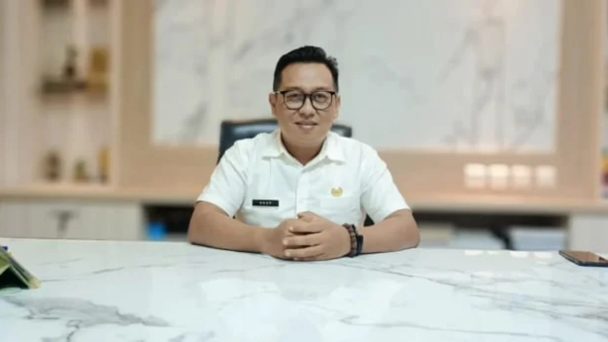 Kepala Badan Pengelolaan Keuangan dan Pendapatan Daerah (BPKPD) Kota Banjar, Asep Mulyana saat ditemui di ruang kerjanya belum lama ini. (Foto: Cecep Herdi/Jabar Ekspres)
