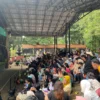 Kondisi terkini Kebun Binatang Bandung atau Bandung Zoo dalam momen libur panjang Kenaikan Isa Al Masih, pada Jumat (10/5). (Nizar/Jabar Ekspres)