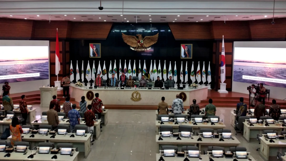 Pertemuan DPRD Jabar dengan DPRD Chungcheongnam-do Korsel, di Kota Bandung, Rabu (22/05)
