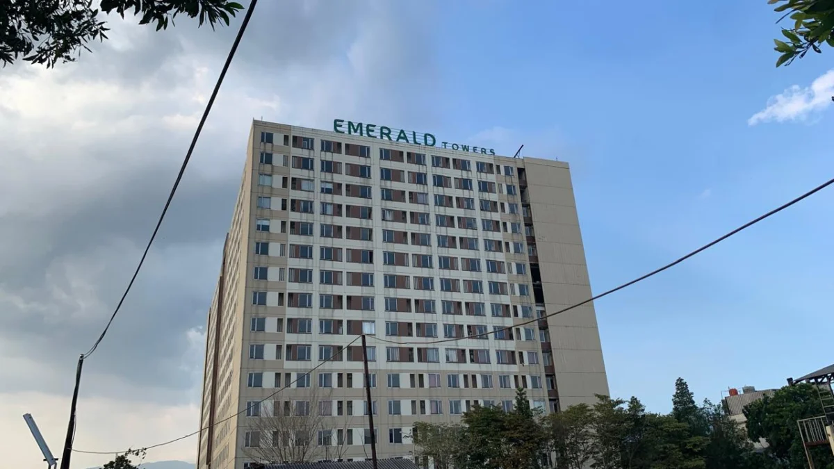 Ilustrasi Emerald Tower Kota Bandung (Sadam Husen / JE)