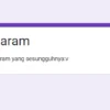 Link Ujian Anak Haram Docs Google Form Gratis, Tes Apakah Kamu Seharam Babi?