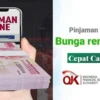 Pinjol Legal Tanpa Suku Bunga, Limit Rp30 Juta, Cair Cepat ke Rekening