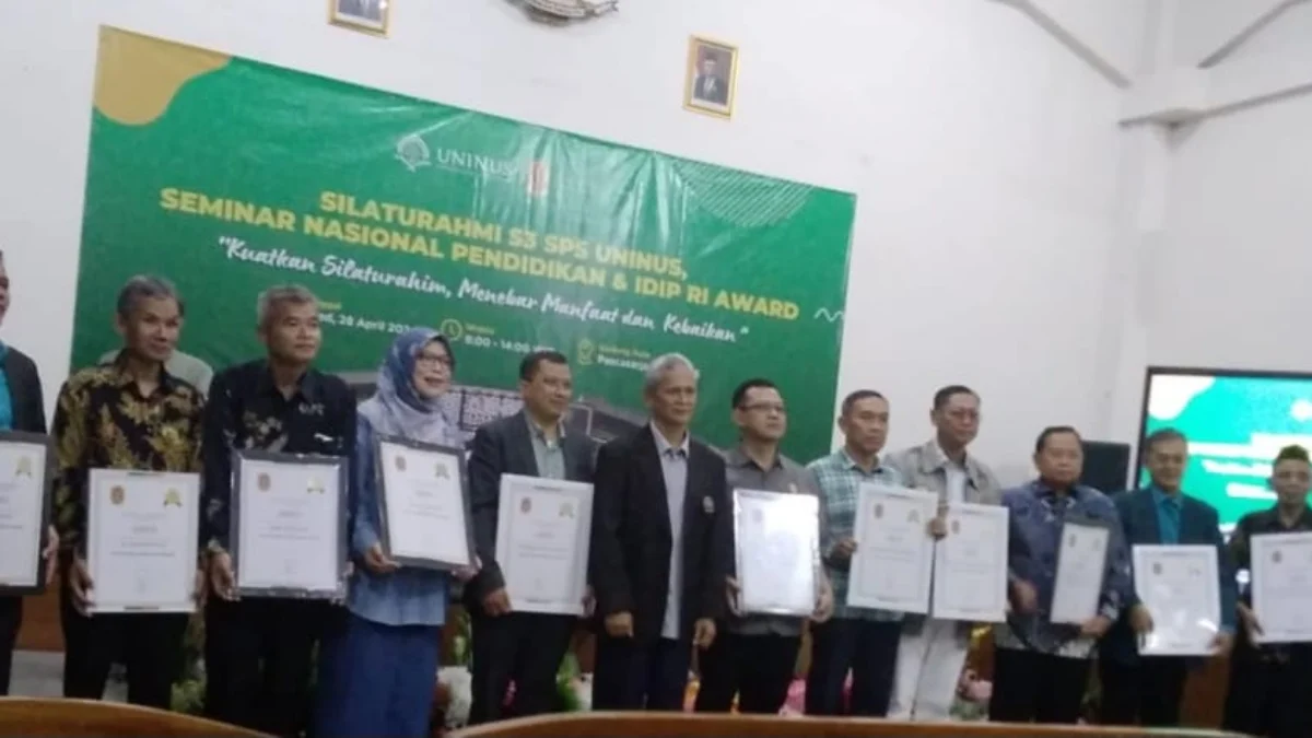 IDIP RI Selenggarakan Seminar Nasional Pendidikan Seminar dan Halal Bihalal IDIP RI di Uninus Bandung/