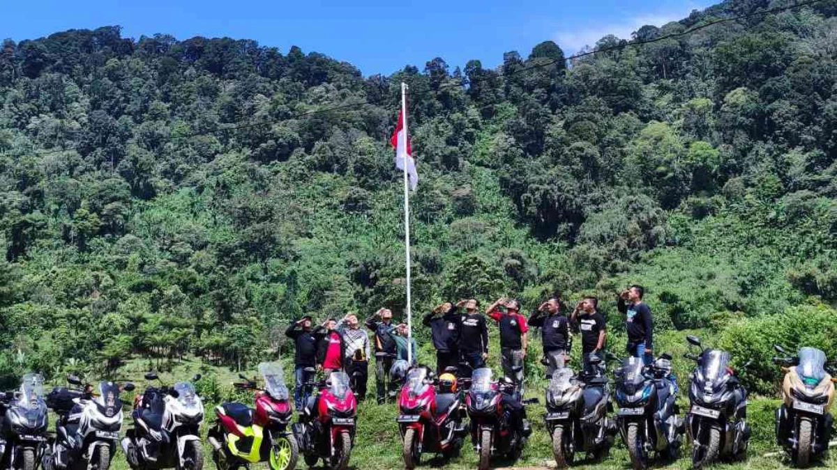Honda ADV Bogor Raya Gelar Sunmori to The South Jelajah Alam Bogor Selatan