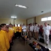 Pertemuan Partai Golkar dengan Partai Gerindra yang memungkinkan duet Iwan-Wanhay di Pilkada Kabupaten Bogor, Jumat (3/5).