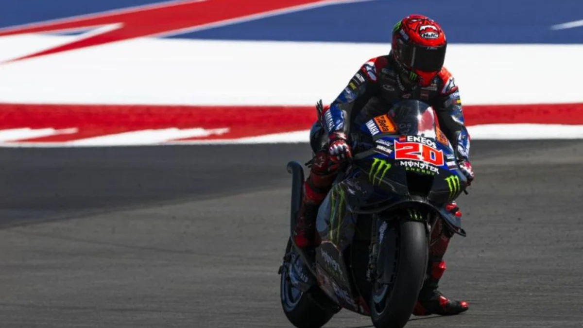 Crash di MotoGP Prancis, Fabio Quartararo Ambil Sisi Positif dari Balapan di Le Mans