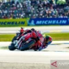 Gagal Salip Martin untuk Raih Podium Pertama,  Bagnaia Tetap Puas dengan Hasil MotoGP Prancis