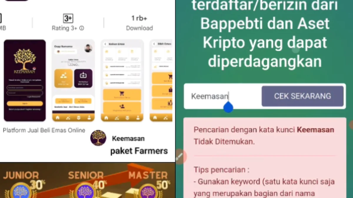 Apakah Aplikasi Keemasan Ini Aman atau Penipuan? Ini Jawabannya