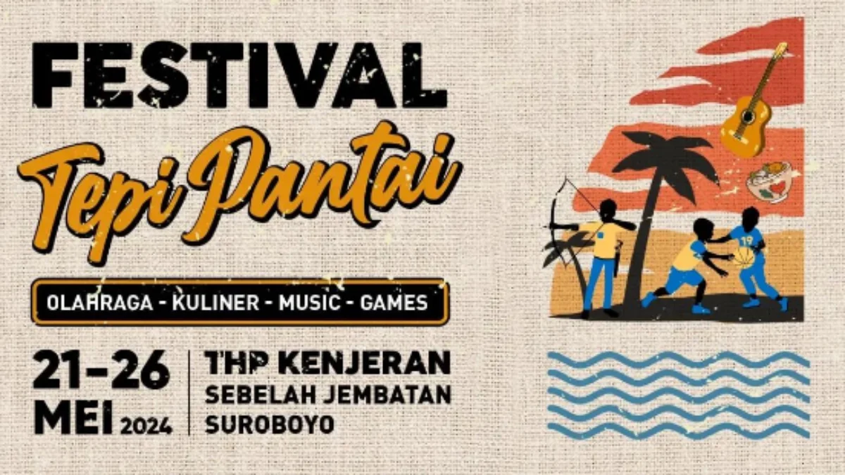 Jadwal Acara Festival Tepi Pantai Surabaya Pesta Pora 2024/ Instagram @surabayapestapora