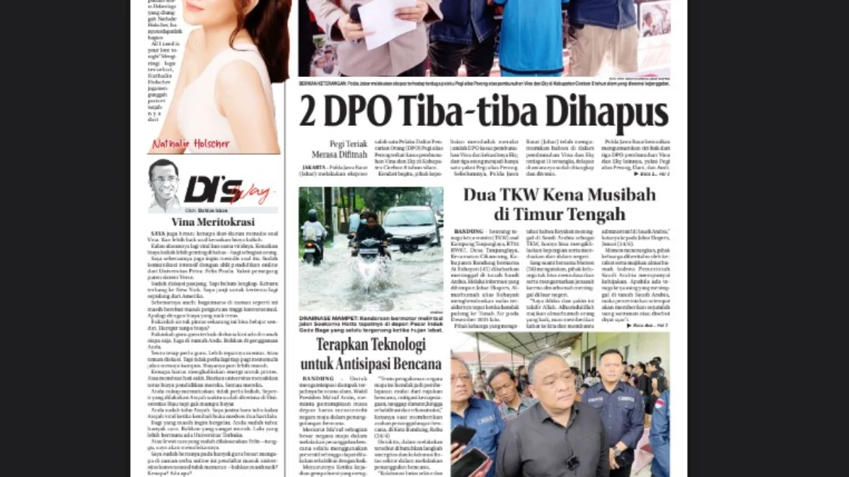 Epaper Jabar Ekspres 27 Mei 2024