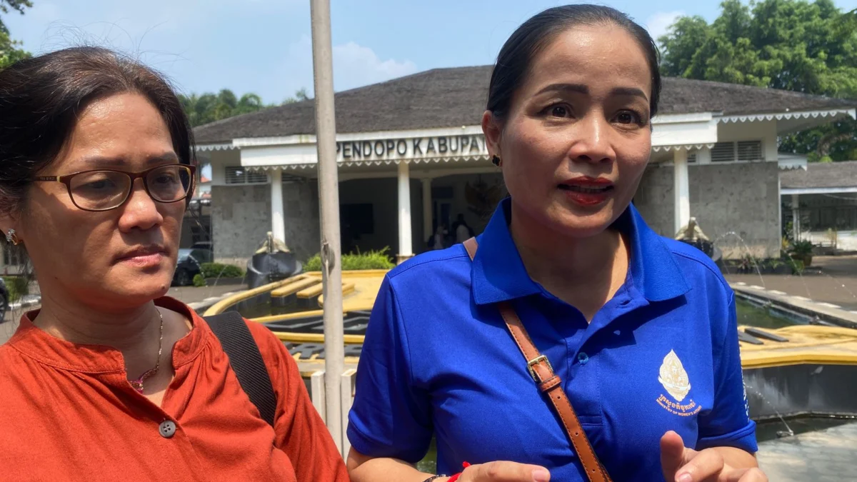 Sar Sineth, Deputy General Director of Social Development, Ministry of Women Affairs (MoWA) Kamboja. Riki Achmad/Jabar Ekspres