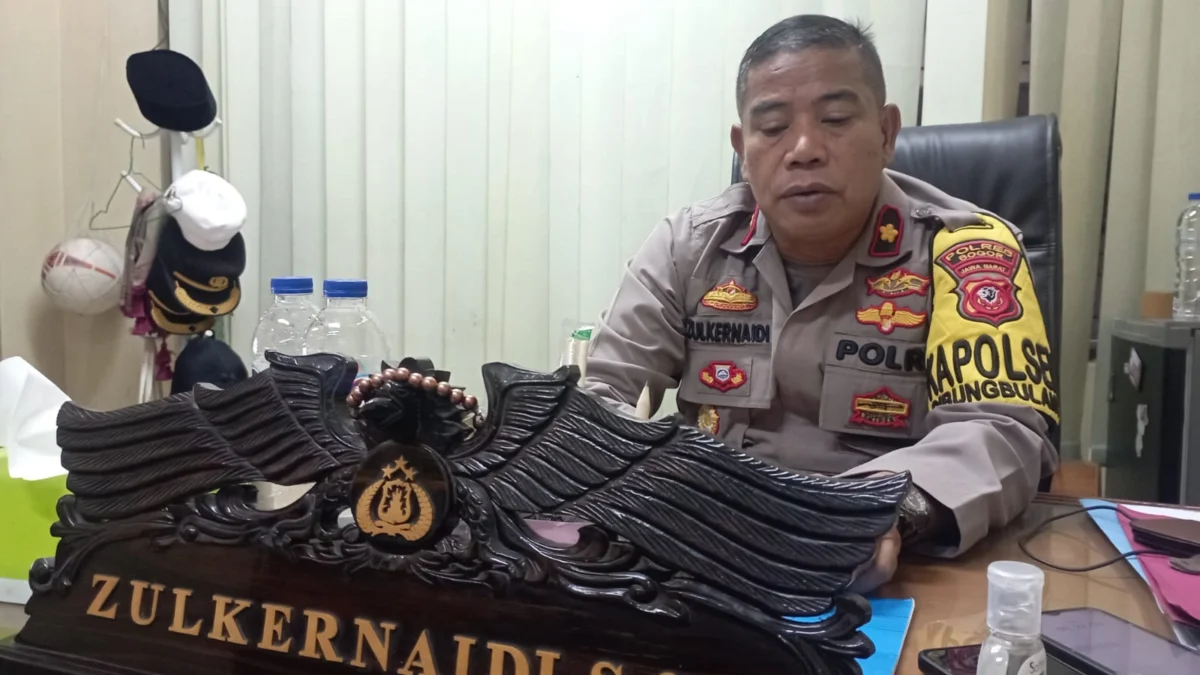 Korban Penganiayaan Ponpes Modern Sahid Bogor Bertambah Jadi 2 Orang Kapolsek Cibungbulang Kompol Zulkernaidi. Foto : Sandika Fadilah /Jabarekspres.com