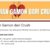 Link Ujian Gamon dari Crush 2024 Terbaru/ Tangkap Layar Google Form