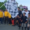 Event jalan santai yang digelar aplikasi MSL di Kepulauan Selayar. (dok inetnews)