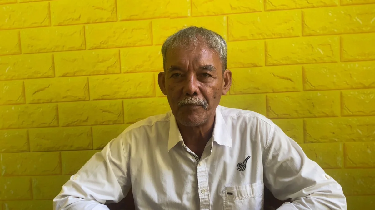 Kunjungi DPD Golkar, Maman Padud Pastikan Maju di Pilkada Banjar Maman Suryaman alias Maman Padud mendatangi DPD Golkar Kota Banjar, Selasa 14 Mei 2024. (Cecep Herdi/Jabar Ekspres)
