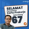 Cara Cek Hasil Seleksi Kartu Prakerja Gelombang 67, Diumumkan Hari ini