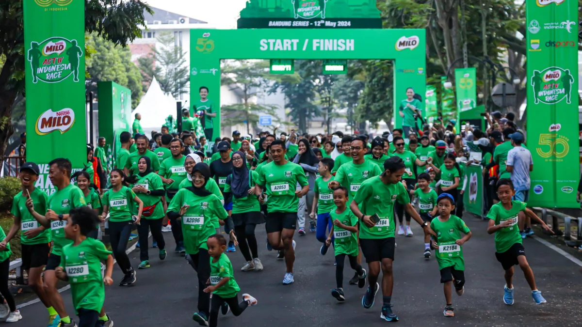 Rayakan 50 Tahun di Indonesia, Nestlé MILO Ajak Ribuan Warga Bandung Ikuti Road to MILO ACTIV Indonesia Race 2024 Bandung Series Rayakan 50 Tahun di Indonesia, Nestlé MILO Ajak Ribuan Warga Bandung Ikuti Road to MILO ACTIV Indonesia Race 2024 Bandung Series