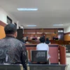 Suasana persidangan kelima kasus pembunuhan Debt Collector oleh IRT di Kota Sukabumi. Riki Achmad / Jabar Ekspres