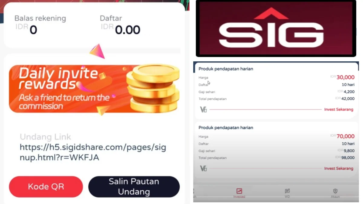 Waspada! Aplikasi Penghasil Uang SIG dan Penipuan Investasi Berkedok BUMN Waspada! Aplikasi Penghasil Uang SIG dan Penipuan Investasi Berkedok BUMN