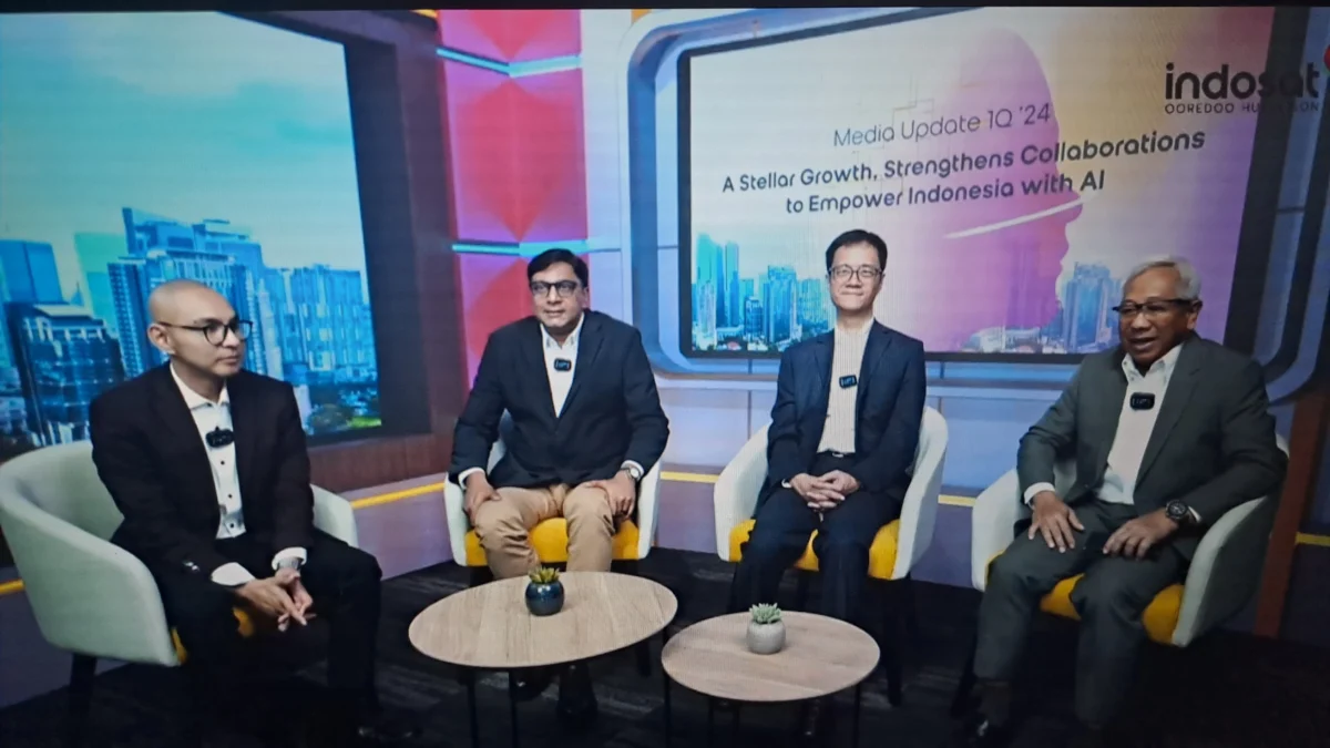 Catat Pertumbuhan Cemerlang di Kuartal I 2024, Indosat Ooredoo Hutchison Perkuat Kolaborasi Berdayakan Indonesia dengan AI
