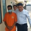 Ist. Tarsum (41) pelaku mutilasi di Ciamis saat akan menjalani pemeriksaan kejiwaan. Dok Jabar Ekspres