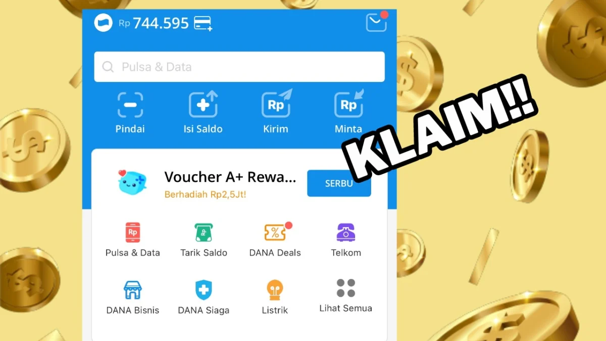 LINK DANA KAGET 13 Mei 2024, Cair Saldo DANA Gratis Detik Ini Juga!