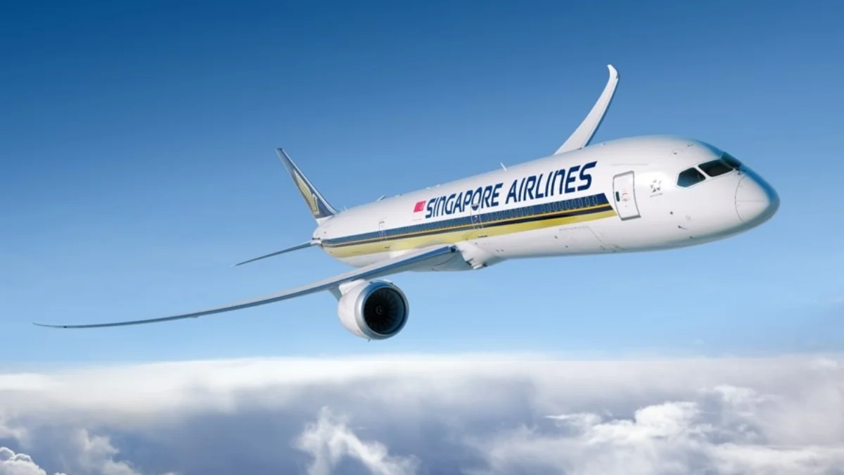 Ilustrasi: Pesawat terbang Singapore Airlines