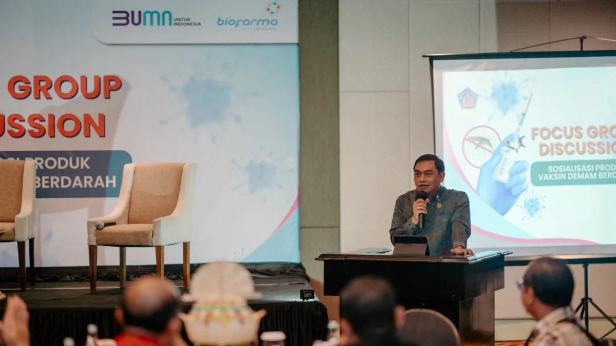 Bio Farma Selenggarakan FGD Sosialisasi Produk Vaksin Demam Berdarah