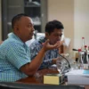 Jajaran Komisi III DPRD Kota Bogor saat menggelar rapat kerja bersama DLH Kota Bogor. (Yudha Prananda / Jabar Ekspres)