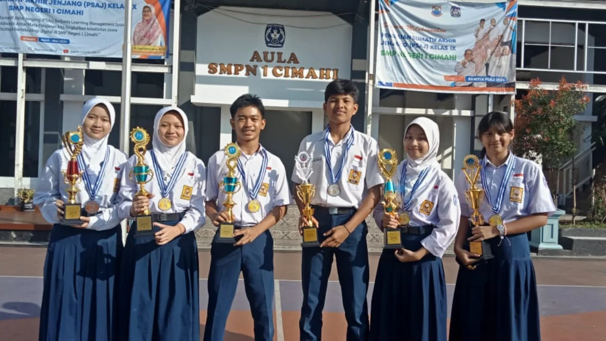 Doc. Prestasi Gemilang Siswa-siswi SMPN 1 Cimahi di bidang Non Akademik (Mong)