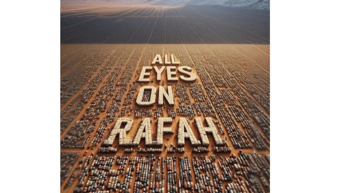 Unggahan Story Instagram All Eyes on Rafah yang Sedang Ramai Dibagikan Warganet di Instagram/ Chaa.My_