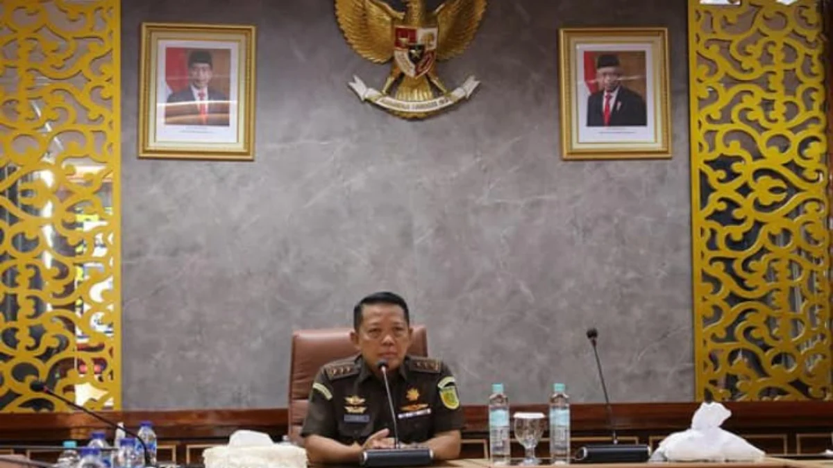 Jaksa Agung Muda, Febrie Ardiansyah pada Penutupan Musyawarah Perncanaan dan Pembangunan (Musrenbang) Tahun 2024. Dok Humas Pidsus Kejagung