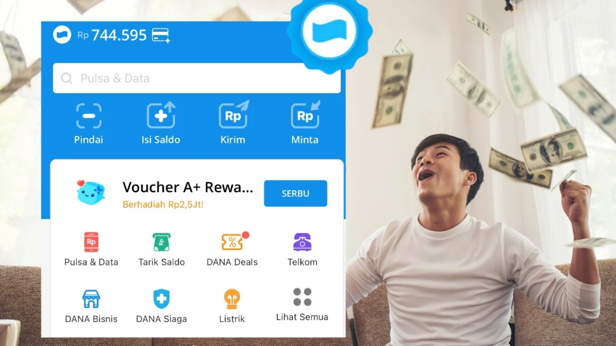 BARU! Link Penghasil Saldo DANA Gratis hingga Rp 100 Ribu Langsung Cair